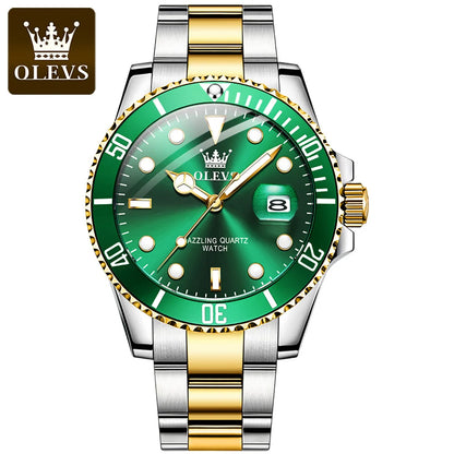 OLEVS Men's Waterproof Luxury Watch