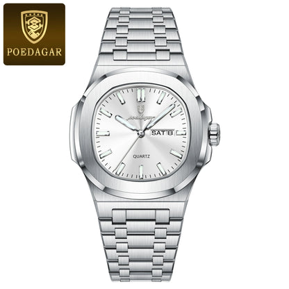 POEDAGAR Luxury Military Men's Waterproof Watch