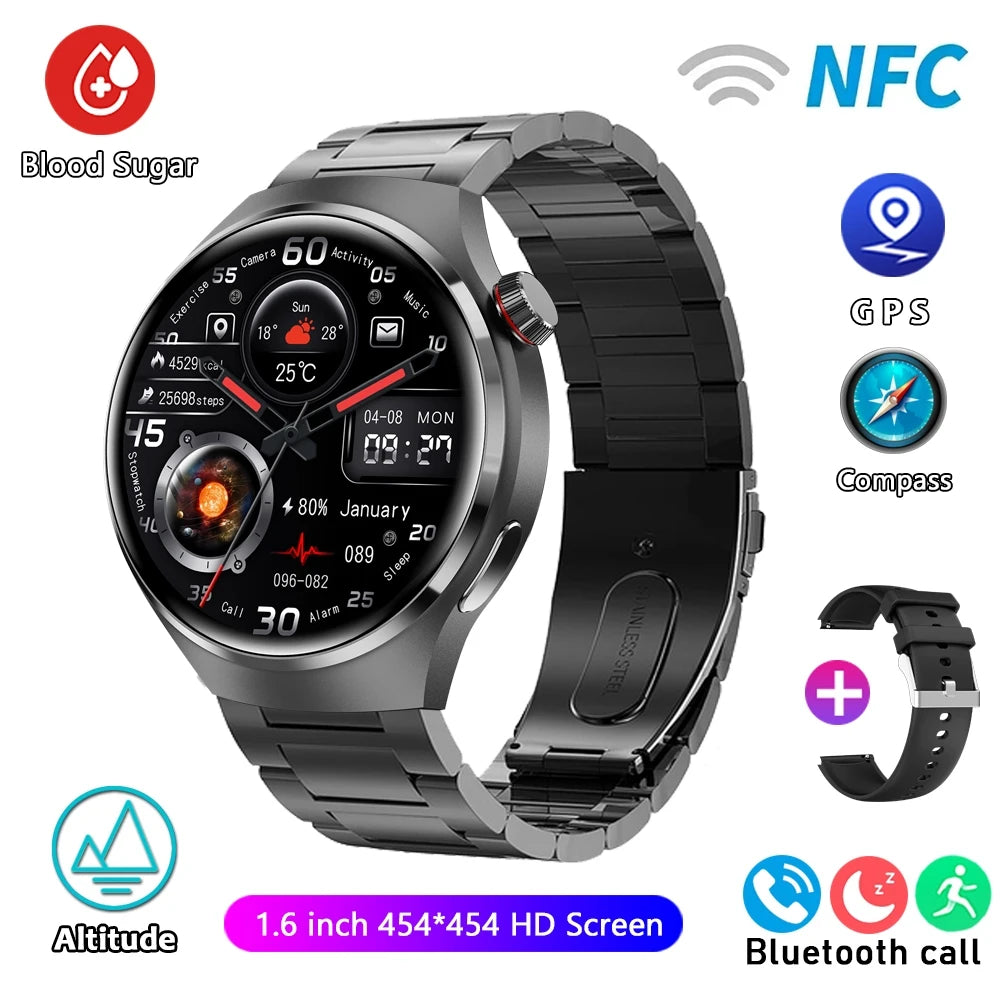 For HUAWEI GT4 Pro GPS NFC Smart Watch