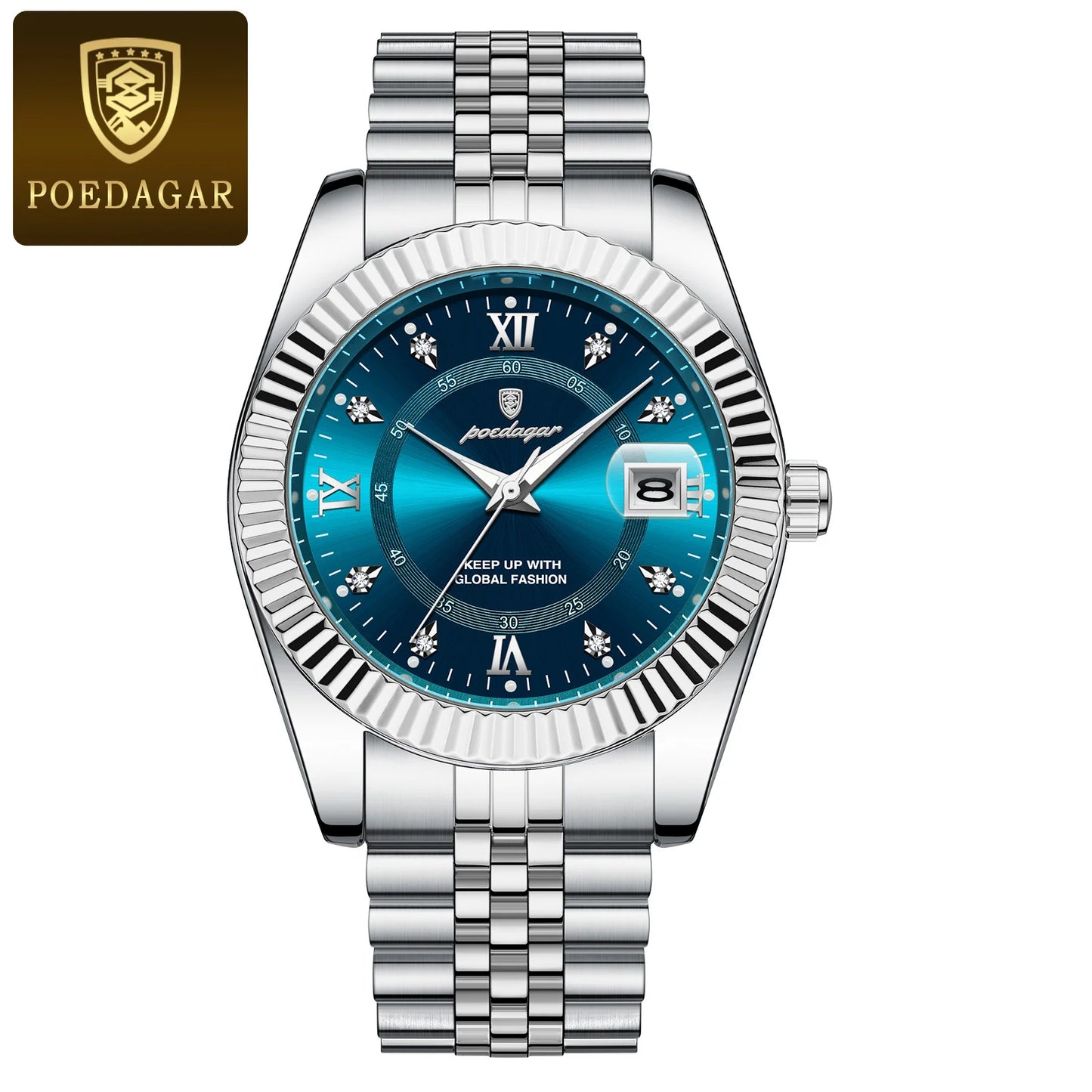 POEDAGAR Luxury Sport Wrist Watch