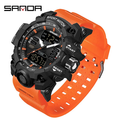 SANDA Luxury G Style Men's Electronic Watch