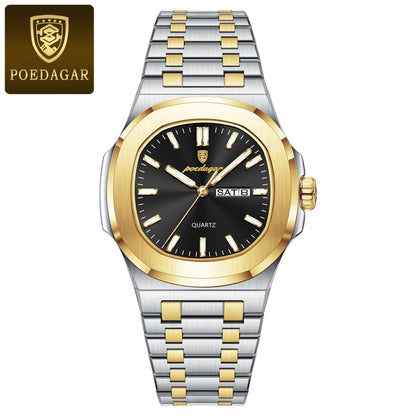 POEDAGAR Luxury Military Men's Waterproof Watch