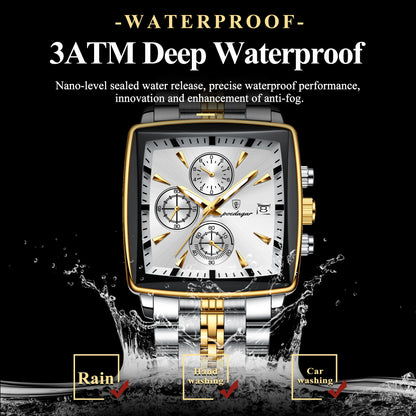 Waterproof Luminous Chronograph Quartz Men's Watch