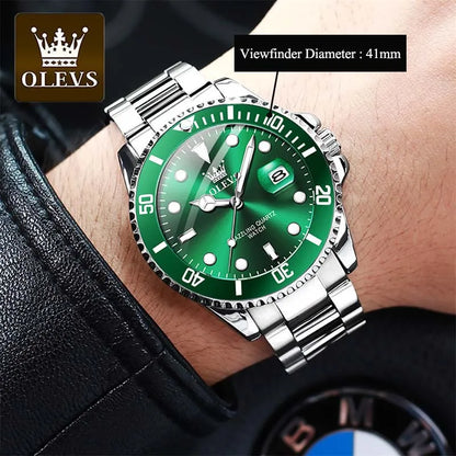 OLEVS Men's Waterproof Luxury Watch