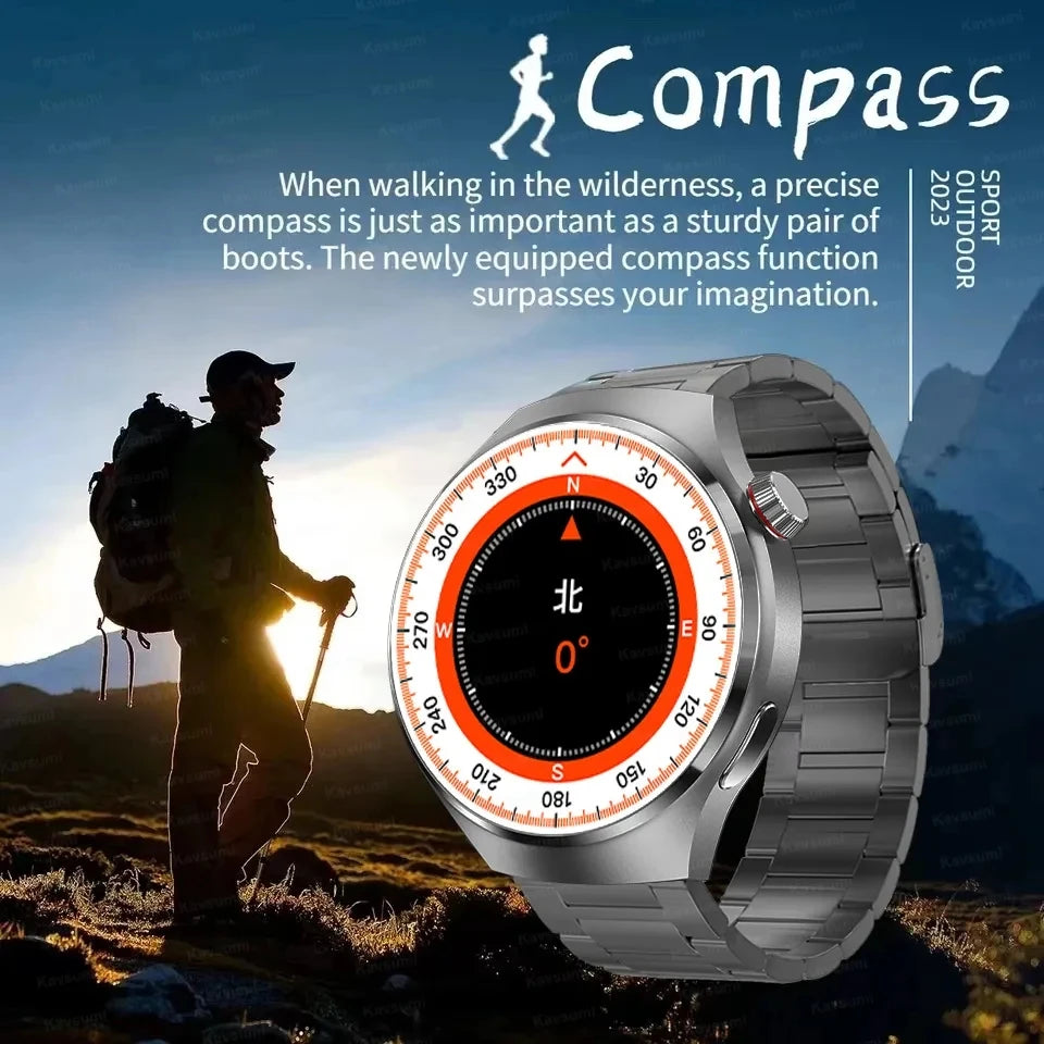 For HUAWEI GT4 Pro GPS NFC Smart Watch