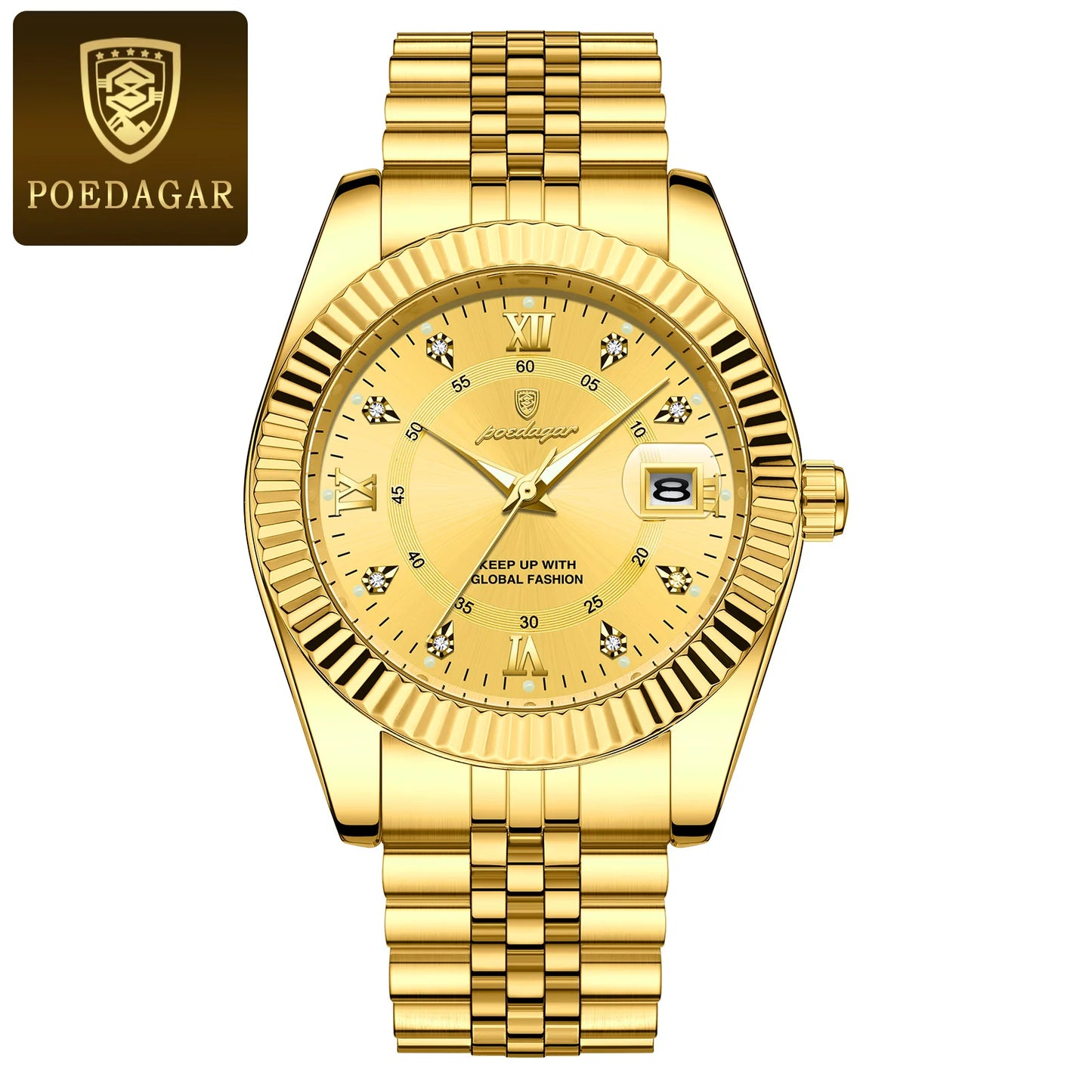 POEDAGAR Luxury Sport Wrist Watch