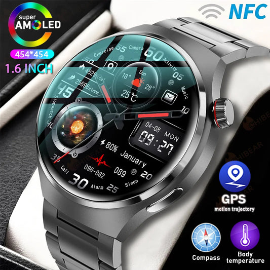 For HUAWEI GT4 Pro GPS NFC Smart Watch