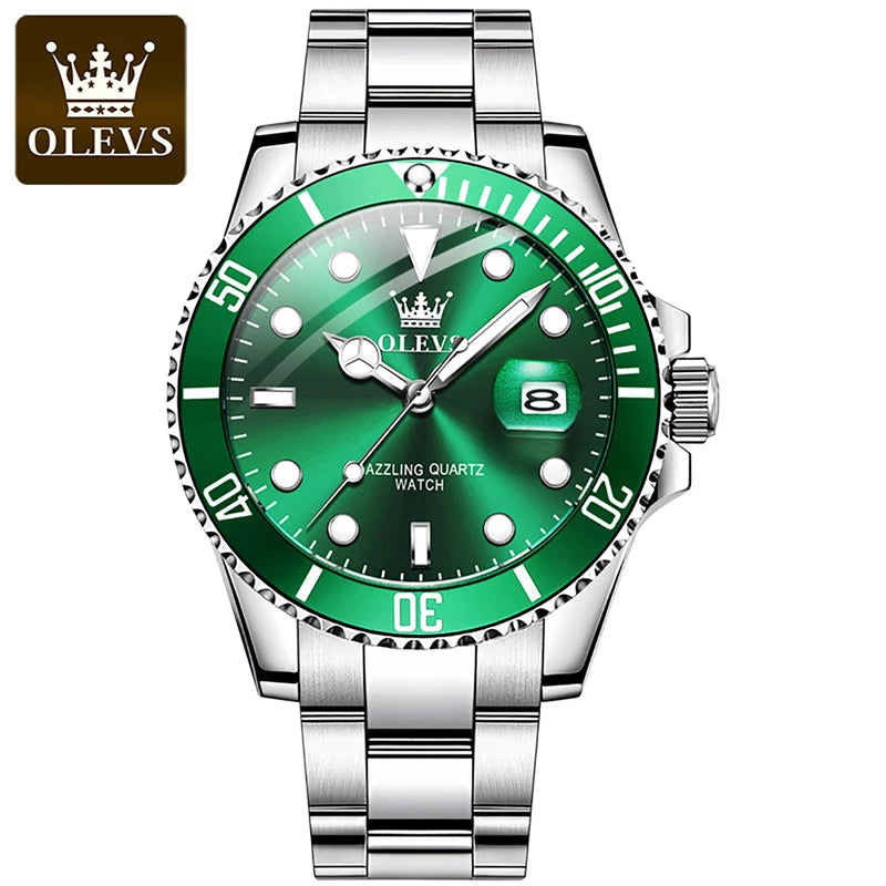 OLEVS Men's Waterproof Luxury Watch