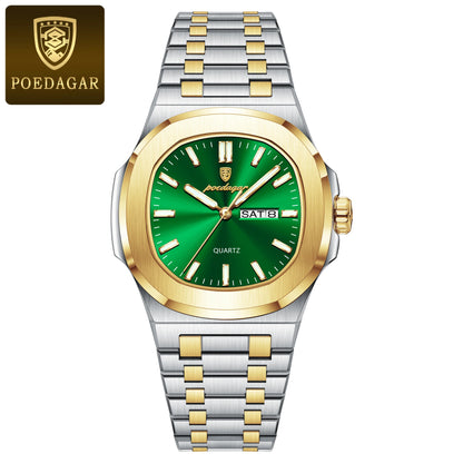 POEDAGAR Luxury Military Men's Waterproof Watch