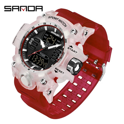 SANDA Luxury G Style Men's Electronic Watch