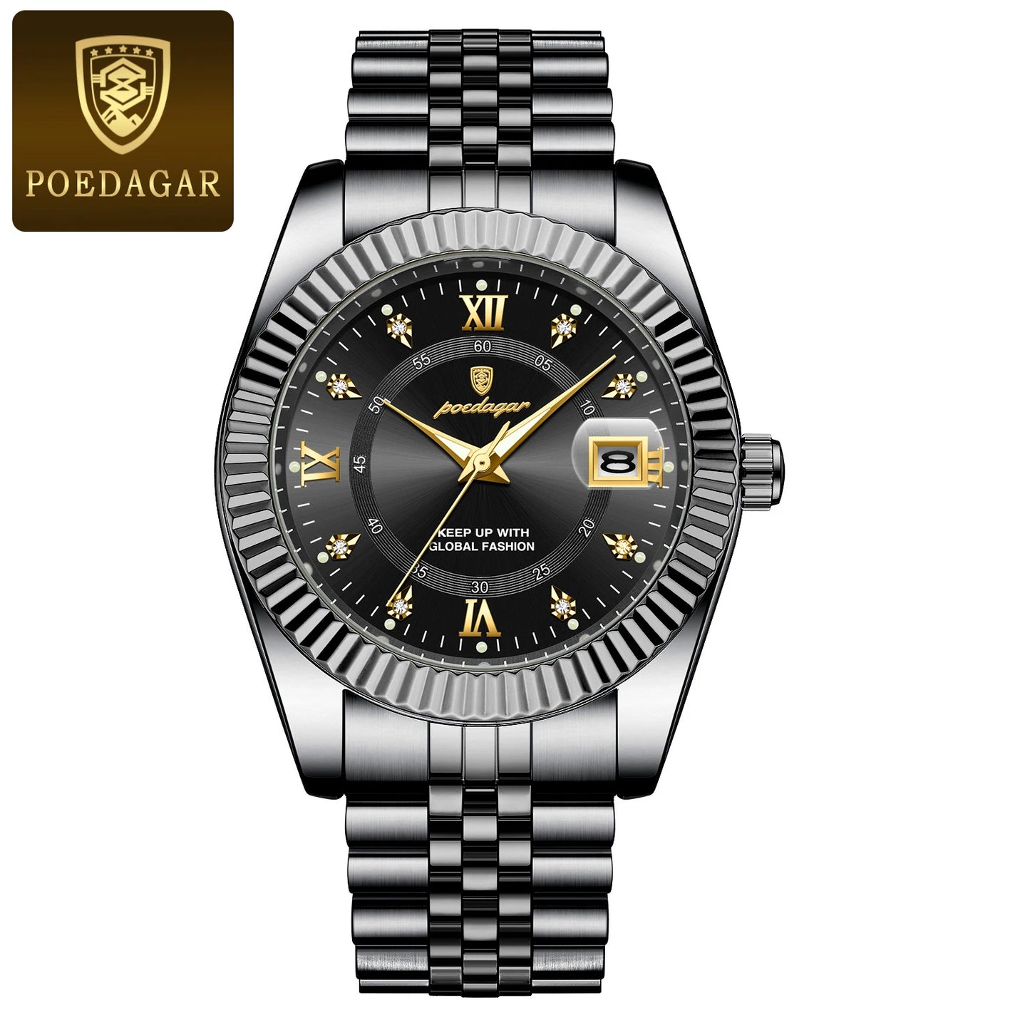 POEDAGAR Luxury Sport Wrist Watch