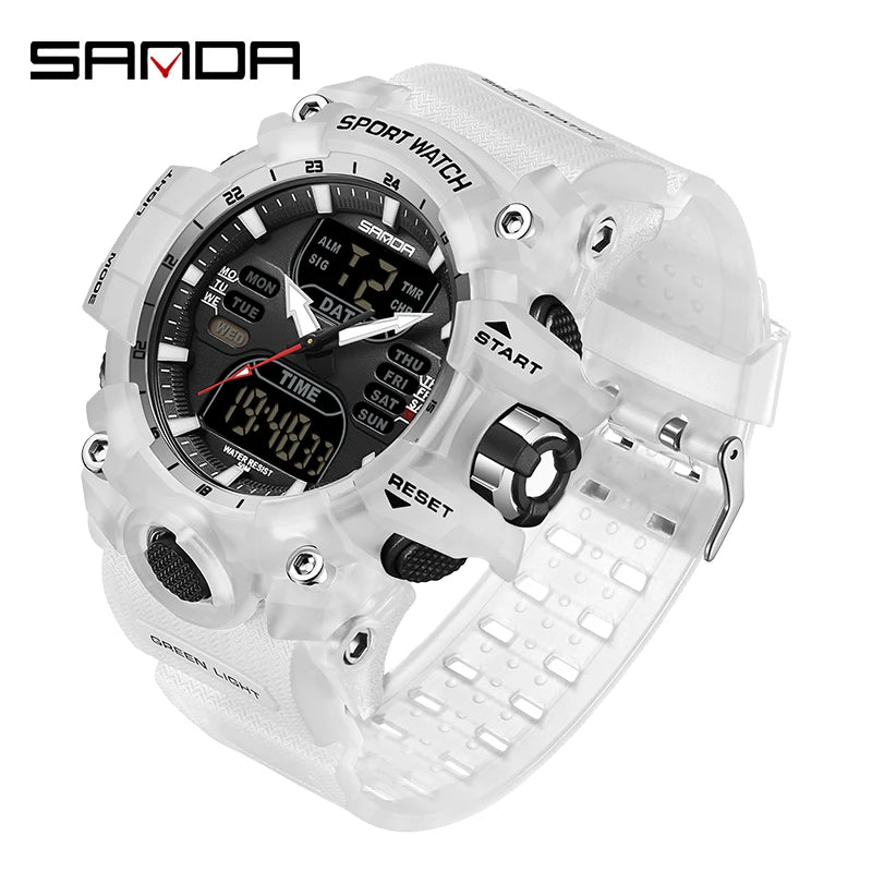 SANDA Luxury G Style Men's Electronic Watch