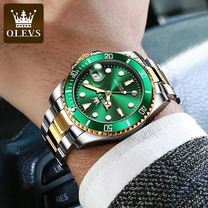 OLEVS Men's Waterproof Luxury Watch