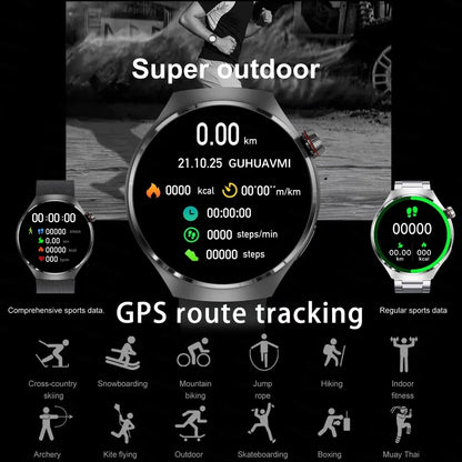 For HUAWEI GT4 Pro GPS NFC Smart Watch